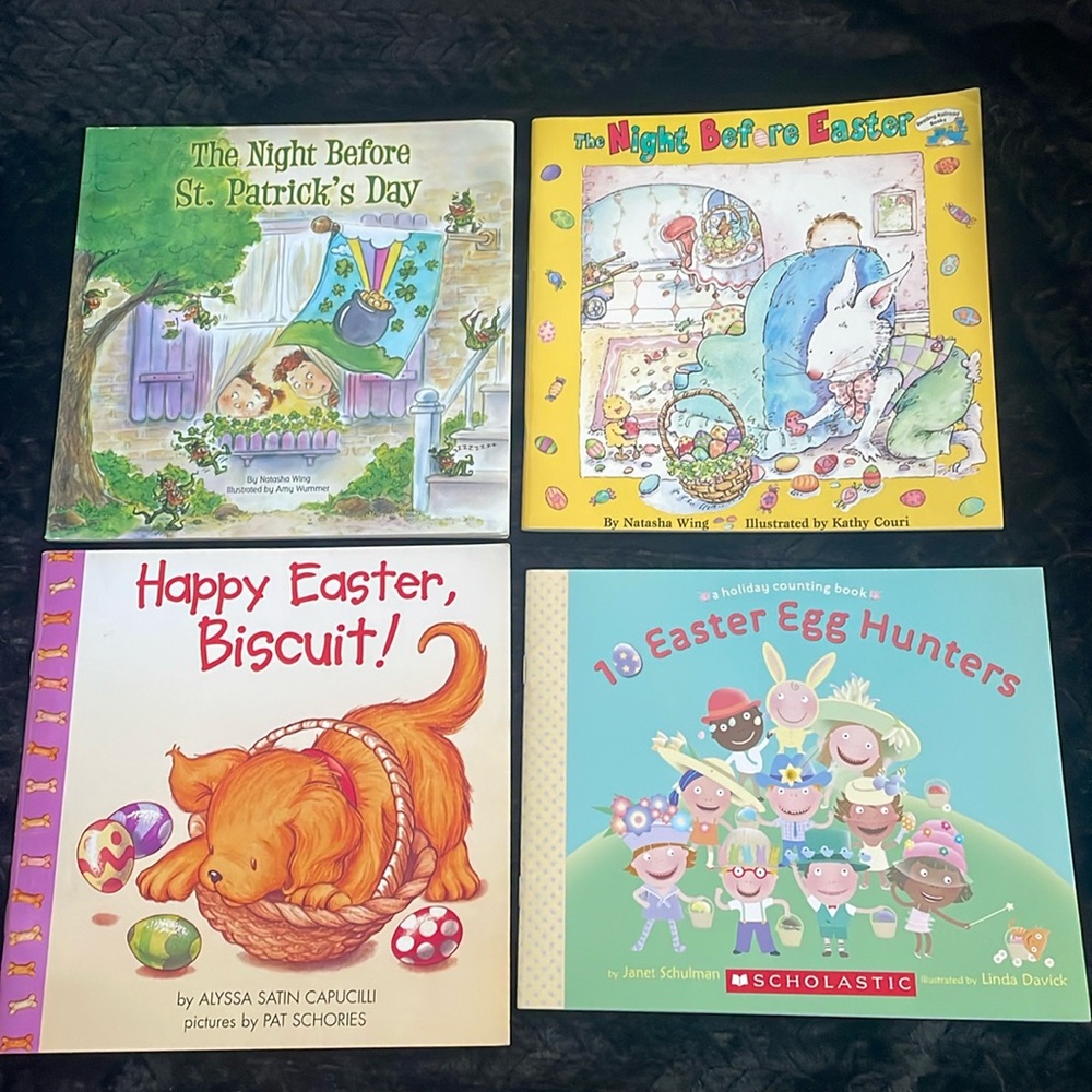 Spring Holiday Children’s Books Bundle of 4